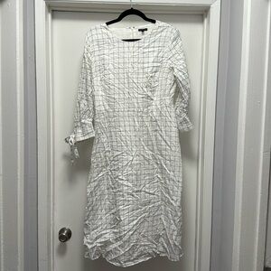 Square Geo Print Dress